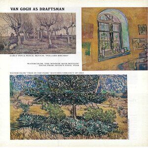 1967 Time Van Gogh as Draftsman Sketch & Watercolor Art Vintage Print Ad/Poster
